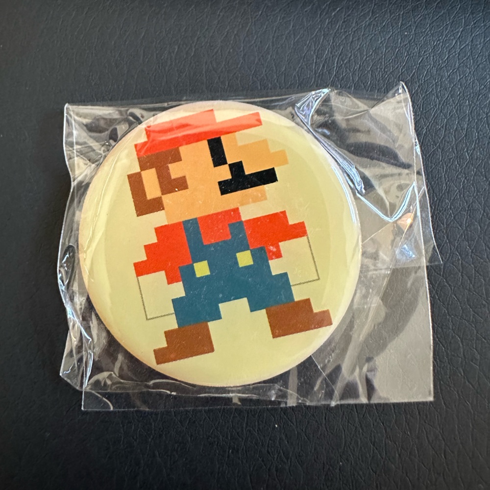 NWOT Mario Magnetic Pins